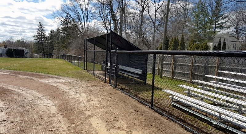 Baseball field/dugout fencing